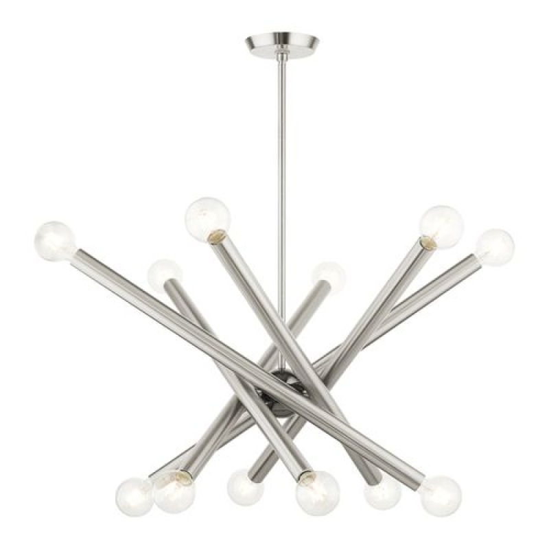 Livex Lighting Stafford 12-Light Large Chandelier