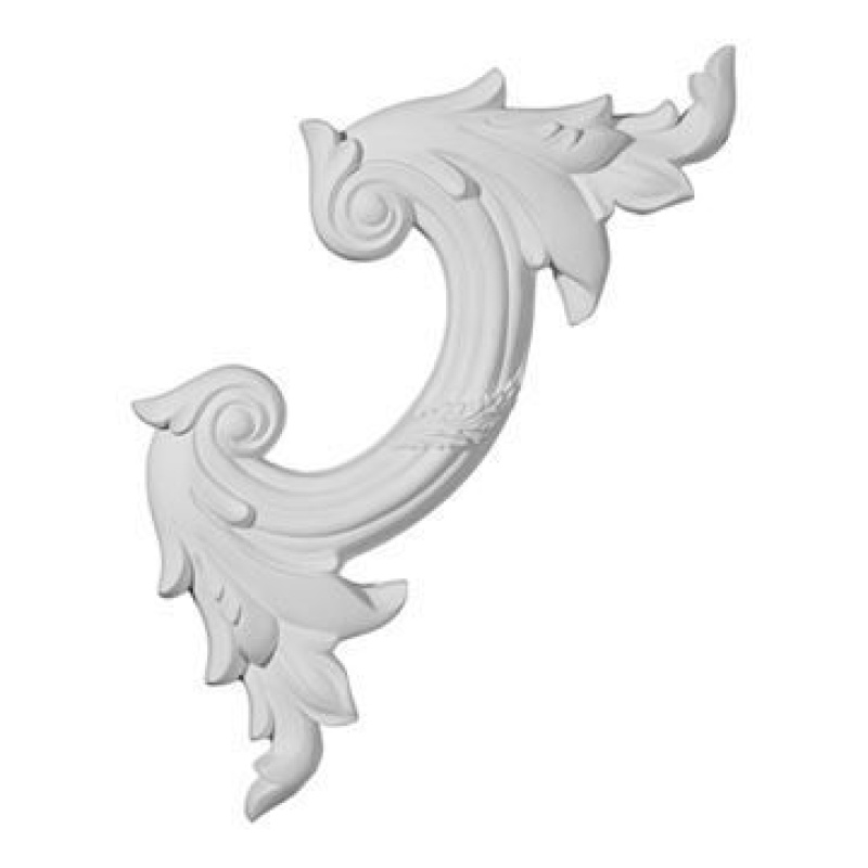 Restorers Architectural Tirana Corner Urethane Panel Molding