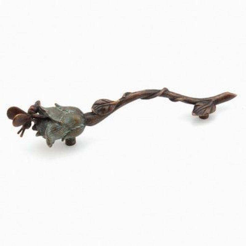 Schaub Symphony Bee On Rose Cabinet Pull