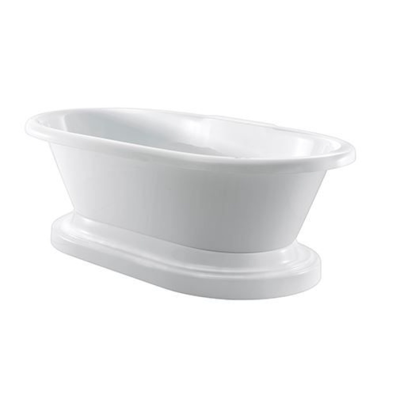Barclay Cordoba Acrylic Double Roll Bath Tub