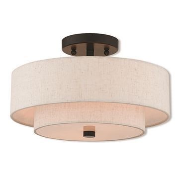 Livex Lighting Claremont 13 Inch Ceiling Mount Light