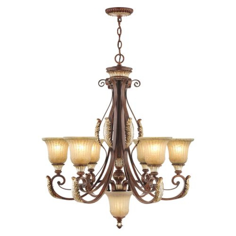 Livex Lighting Villa Verona 7-Light 30 Inch Chandelier