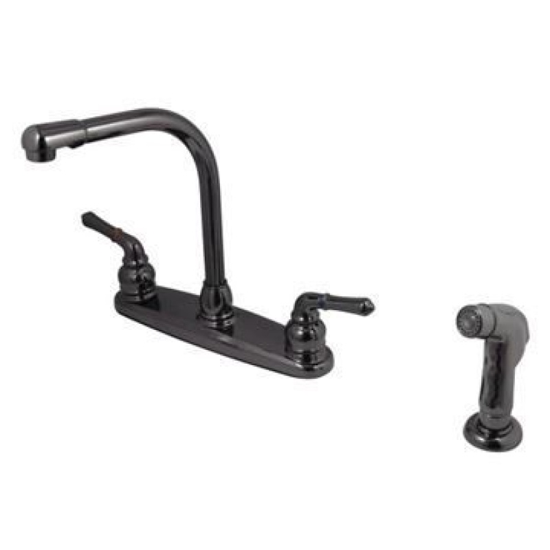 Restorers Water Onyx Centerset Kitchen Faucet