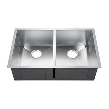 Barclay Jenessa 33 Inch Double Stainless Undermount Kitchen Sink