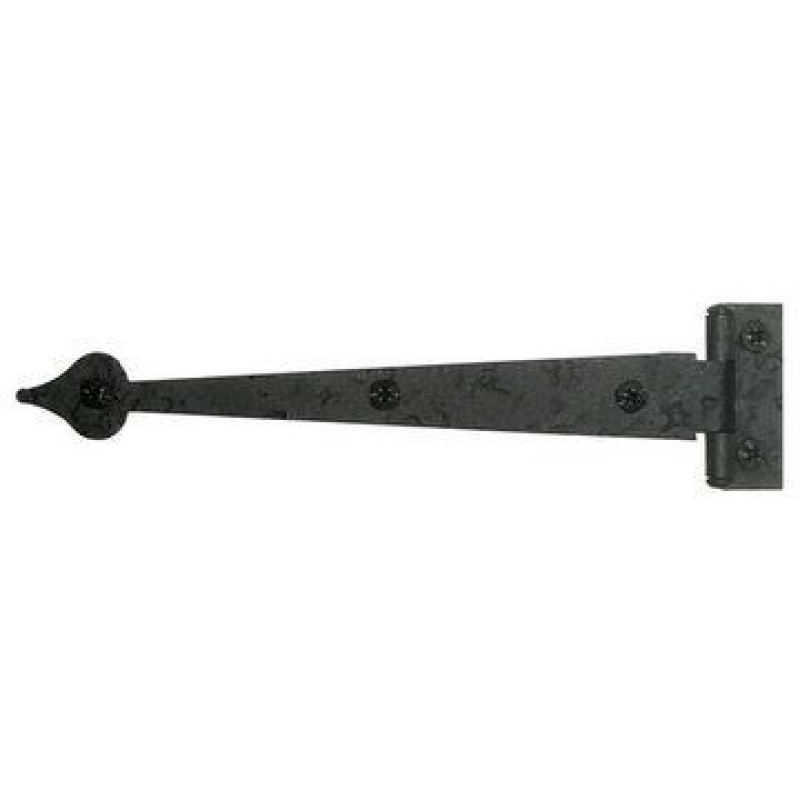 Acorn Cabinet Style Rough 3/8 Inch Offset Spear Strap Hinge - 6 1/2 Inch
