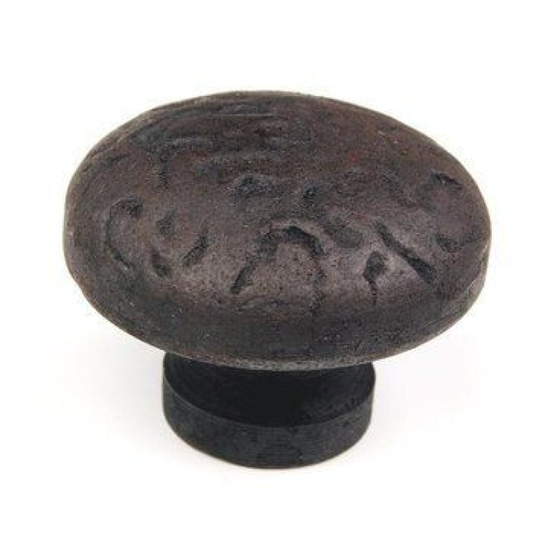 Restorers Rustic Iron 1 5/8 Inch Round Cabinet Knob
