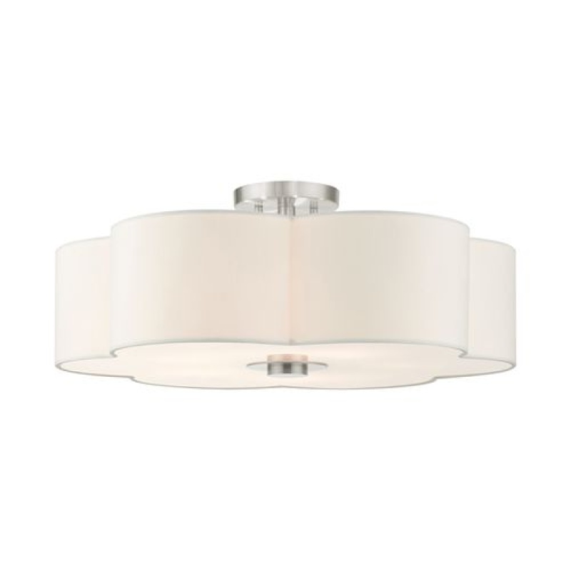 Livex Lighting Chelsea 5-Light Semi-Flush Ceiling Light