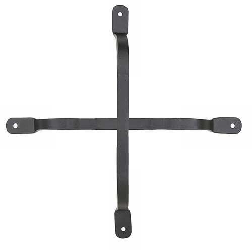 Iron Valley Hardware Cross 10 Inch Speakeasy Grille