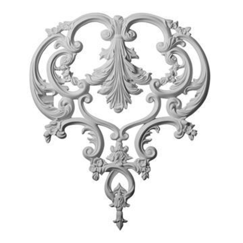 Restorers Architectural Kinsley Ornate Urethane Onlay Applique