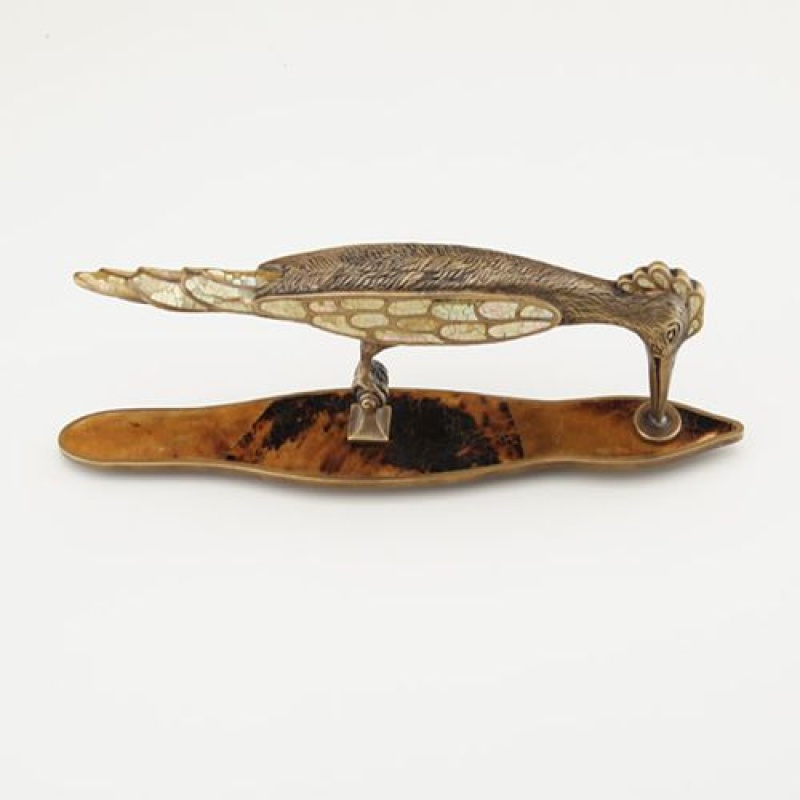 Schaub Nature Mother Of Pearl Woodpecker Pull