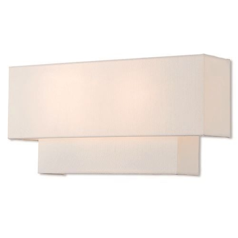 Livex Lighting Claremont 16 Inch Off White Wall Sconce