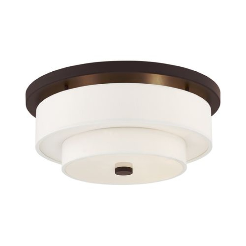 Livex Lighting Meridian 4-Light Flush Mount Ceiling Light