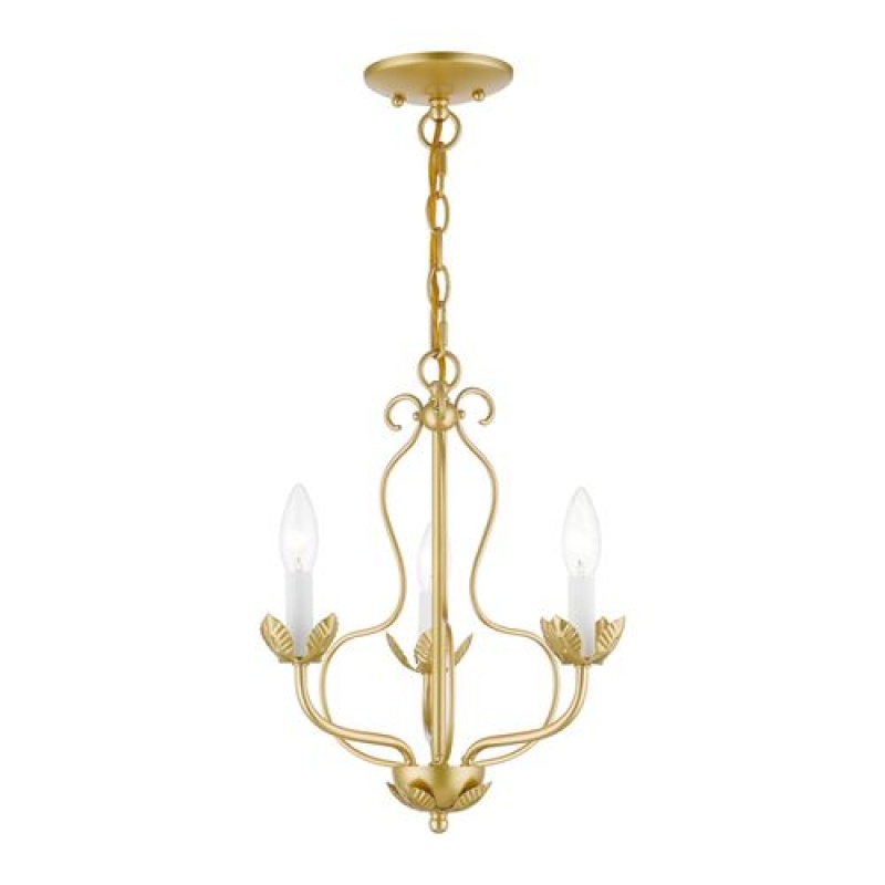 Livex Lighting Katarina 3-Light Small Chandelier
