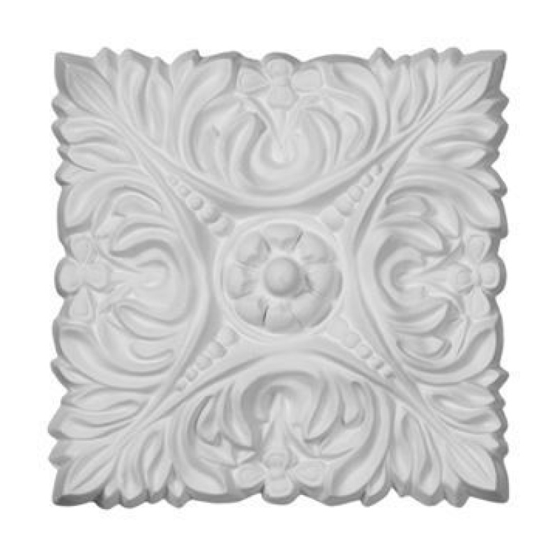 Acanthus Urethane Rosette Applique