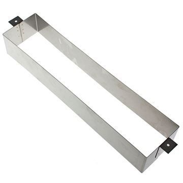 Idh By St. Simons Magazine Slot Sleeve Stainless Steel
