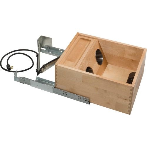 Hardware Resources 15 Inch Powered Vanity Drawer