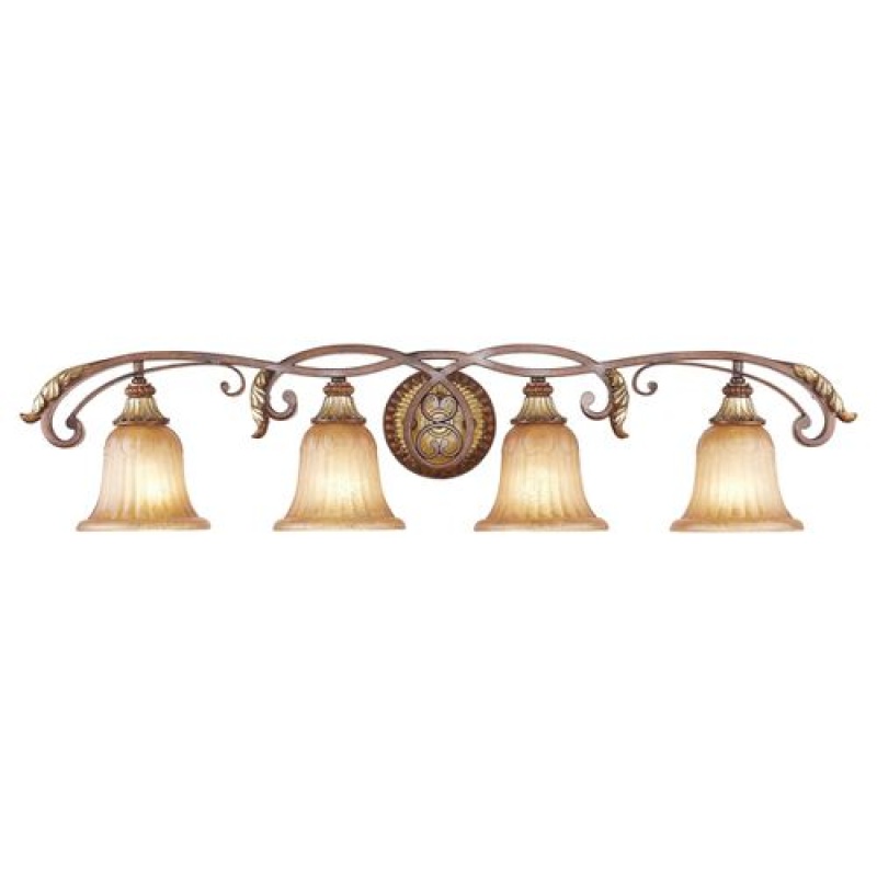 Livex Lighting Villa Verona 4-Light Large Vanity Sconce