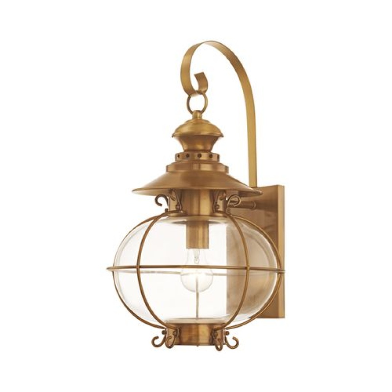 Livex Lighting Harbor 1-Light Large Outdoor Wall Lantern