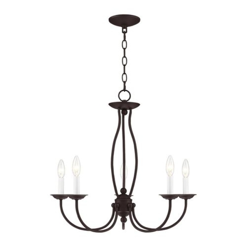 Livex Lighting Home Basics 5-Light Chandelier