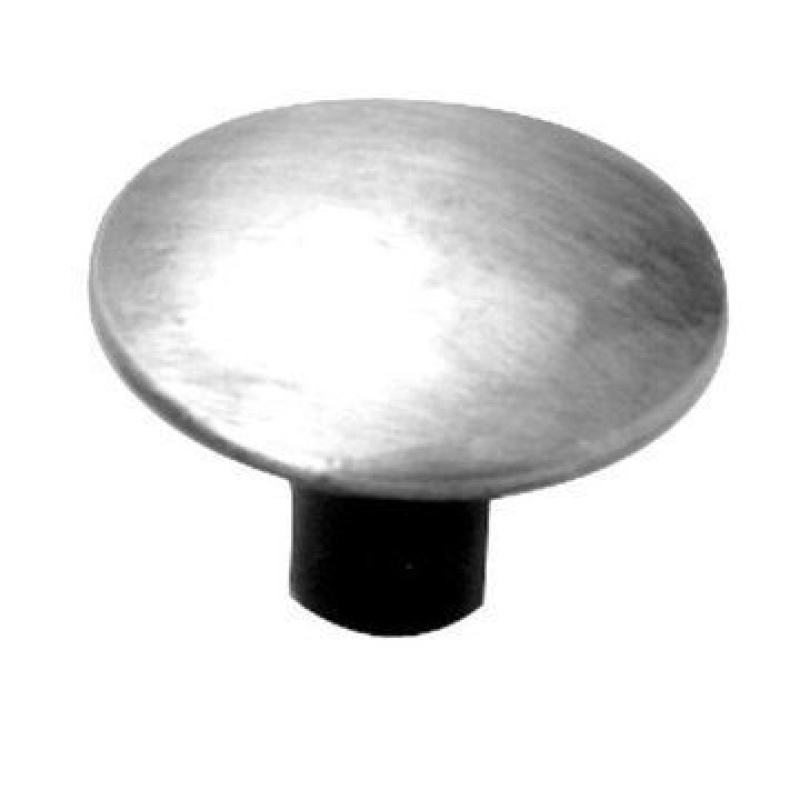 Acorn Smooth Iron Round Knob