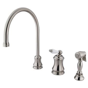 Restorers Restoration Ks381xplbs-P Widespread Kitchen Faucet