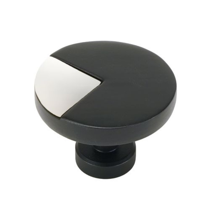 Carpe Diem Spectra Matte Black And Bright White Knob