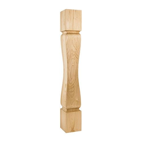 Legacy Heritage 5 Inch Transitional Turned Column Island Leg