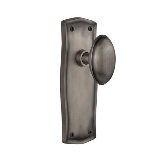 Nostalgic Warehouse Prairie Plate Door Set With Homestead Knobs