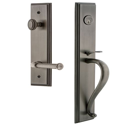 Grandeur Carre Dummy Handleset S Grip & Georgetown Lever