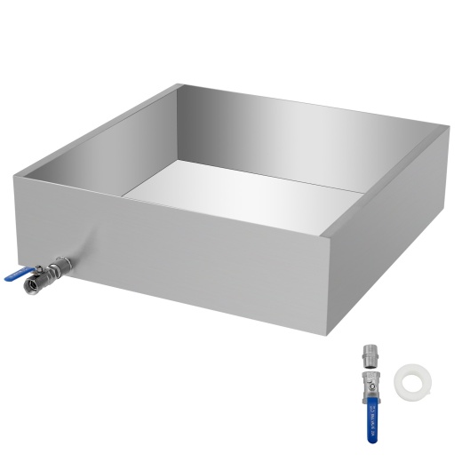 Vevor Maple Syrup Evaporator Pan - 24X24X7 Inch Stainless Steel