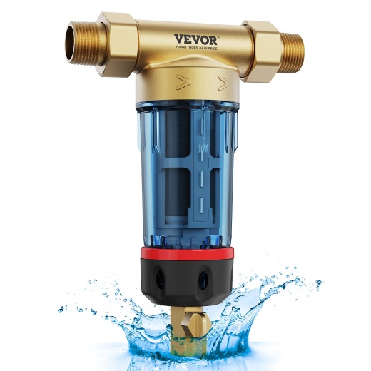 Vevor Spin Down Filter - 40 Micron Whole House Sediment Filter