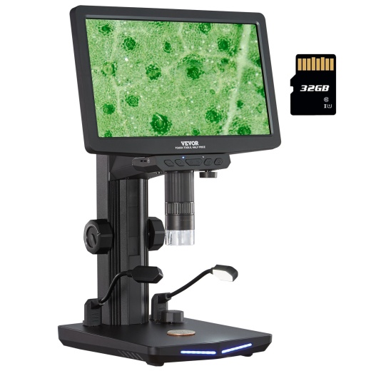 Vevor 10.1" HDMI LCD Digital Microscope for Adults
