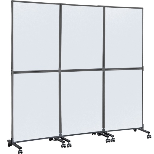 Vevor Acoustic Room Divider 72" X 66" Office Partition Panel 3 Pack