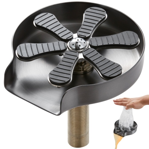 Vevor Glass Rinser - 10 Powerful Spraying Jets 360° Rotating Cup Rinser