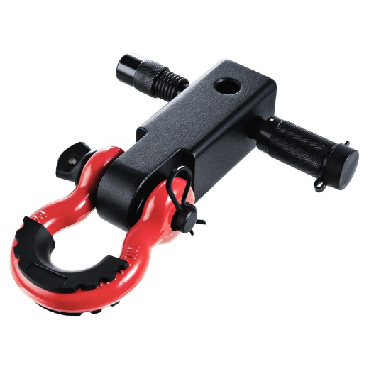 Vevor 2" Trailer Shackle Hitch Receiver D-Ring Recovery for Truck Jeep - 66000 Lbs Capacity