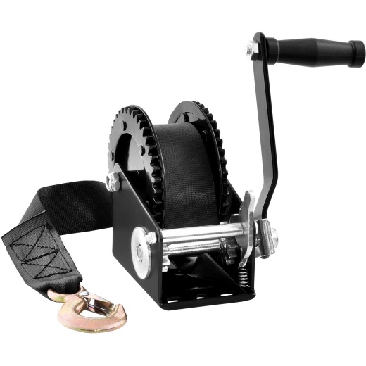 Vevor Hand Winch, 2000 Lbs Pulling Capacity, Boat Trailer Winch Heavy Duty Rope Crank