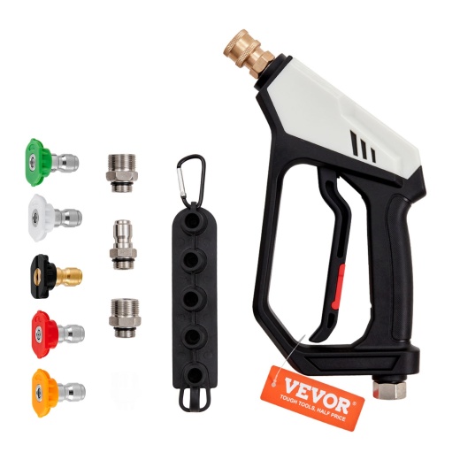 Vevor Short Pressure Washer Gun, 5000 Psi High Power Washer Spray Gun
