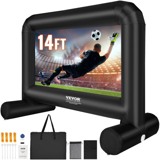 Vevor Inflatable Movie Screen 14 Ft - Perfect for Outdoor Movie Nights