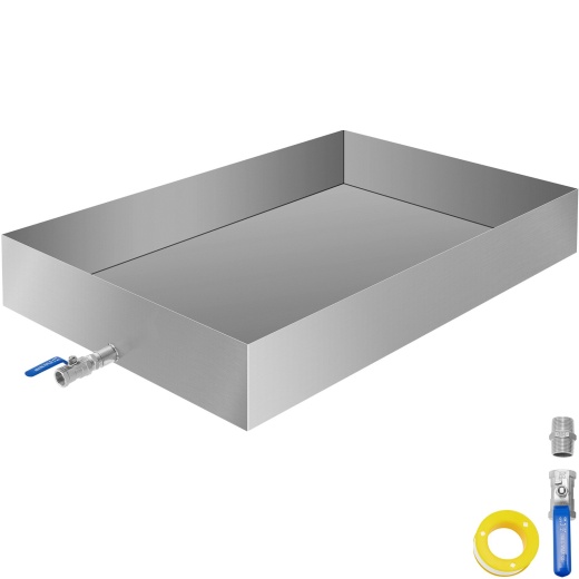 Vevor Maple Syrup Evaporator Pan 36X24x6 Inch Stainless Steel Boiling Pan For Boiling Syrup