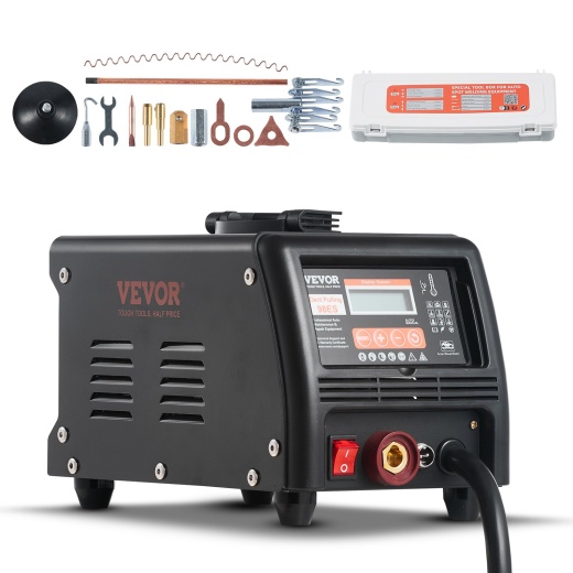 Vevor Stud Welder Dent Repair Kit 3Kw Spot Welder Dent Puller Machine 9 Modes