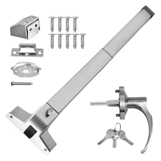 Vevor Door Push Bar Panic Exit Device with Exterior Lever