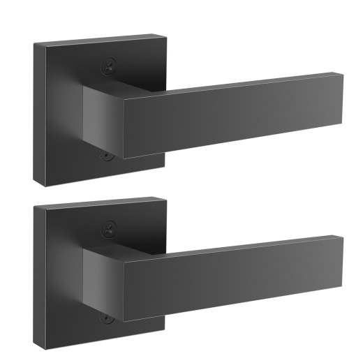 Vevor Dummy Door Lever - Matte Black Non-Turning Single Side Push/Pull Handle