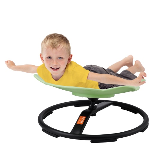 Vevor Elephant Kids Swivel Chair, 220 Lbs Capacity, 360° Spinning Chair, Autistic Kids Sensory Toy Chair With Non-Slip Metal Base, Toddler Sit And Spin Chair For Coordination Balance Focus Green