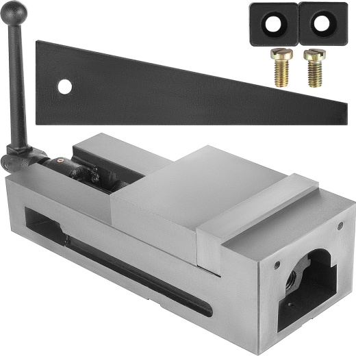 Vevor High Precision Milling Vice 6 Inch - Bench Clamp Vise for Milling Drilling Machine and Precision Parts Finishing