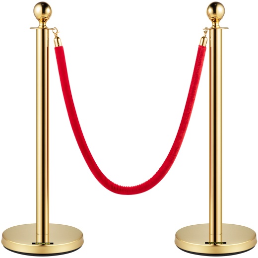 Vevor Velvet Ropes and Posts - Elegant Crowd Control Solution