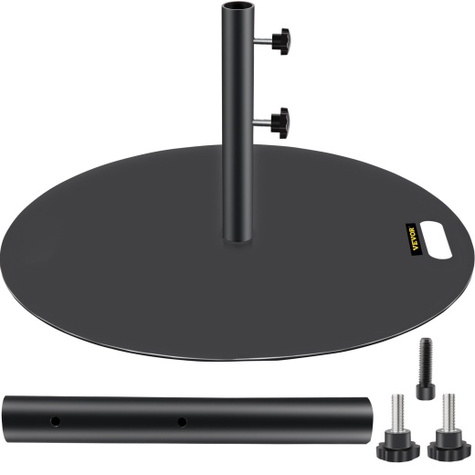 Vevor Umbrella Base - 27" Round Cast Iron Umbrella Holder Stand