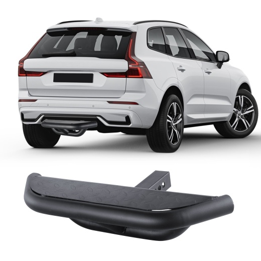 Vevor Hitch Step For 2" Receiver Universal Trailer Tow Rear Bumper Guard Steel
