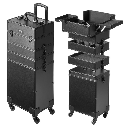 Vevor 5 in 1 Professional Makeup Train Case