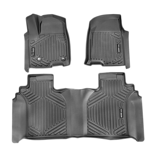 Vevor Automotive Floor Mats Fits For Chevrolet Silverado/Gmc Sierra 1500 3 Pcs