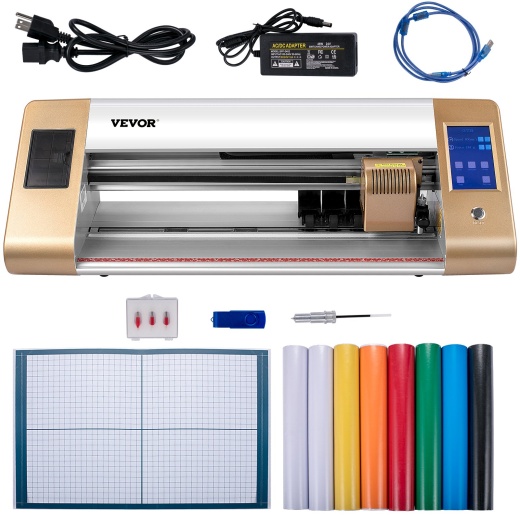 Vevor Vinyl Cutter Machine - 18 In / 450 Mm Max Paper Feed Cutting Plotter